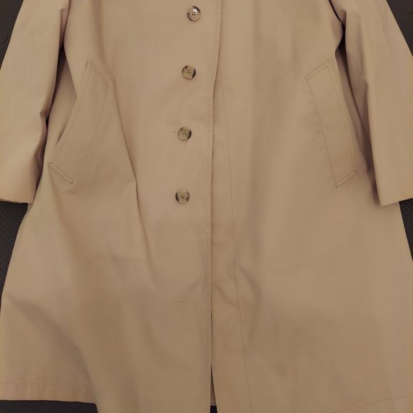 See Video NUC! Vintage London Fog Maincoats Men's Overcoat with Removable Liner - Picture 6 of 9